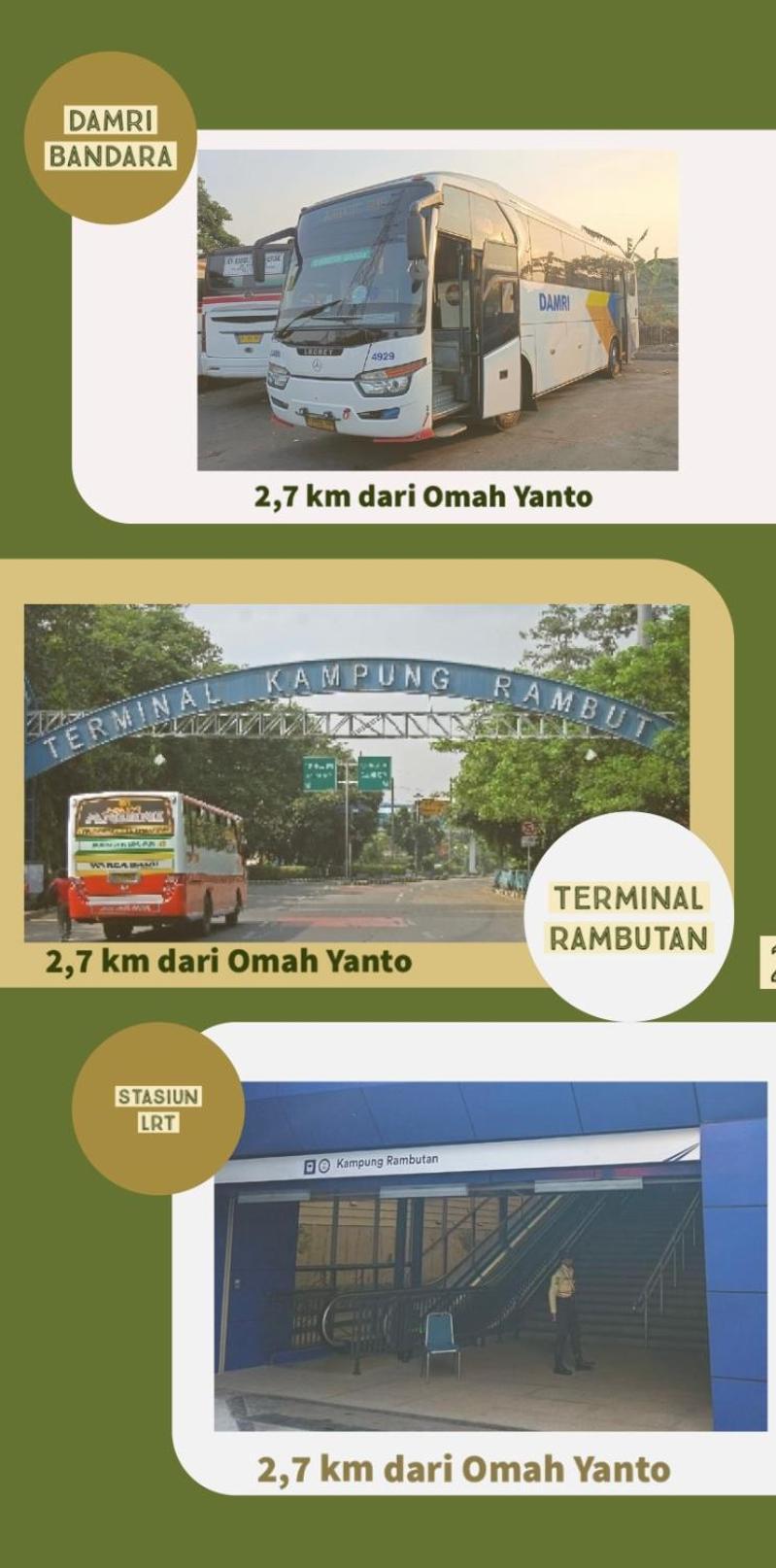 Affittacamere Kos Omah Yanto 19 Giacarta Esterno foto